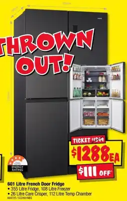 JB Hi-Fi Chigo 601 Litre French Door Fridge offer