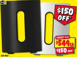 JB Hi-Fi Sub Mini offer