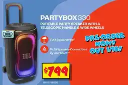 JB Hi-Fi JBL Partybox 330 offer