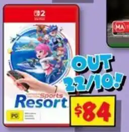 JB Hi-Fi Nintendo Switch Sports Resort offer