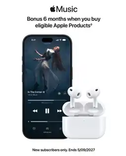 JB Hi-Fi Apple Music offer
