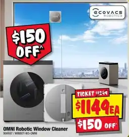 JB Hi-Fi Ecovacs Robotic Window Cleaner OMNI offer