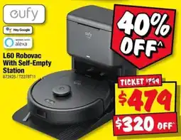 JB Hi-Fi eufy L60 Robovac With Self-Empty Station offer
