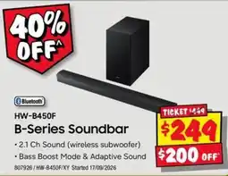 JB Hi-Fi B-Series Soundbar offer