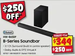 JB Hi-Fi B-Series Soundbar offer