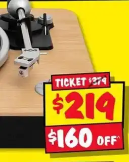 JB Hi-Fi Turntable offer