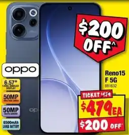 JB Hi-Fi oppo Reno15 F 5G offer