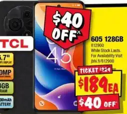 JB Hi-Fi TCL 605 128GB offer