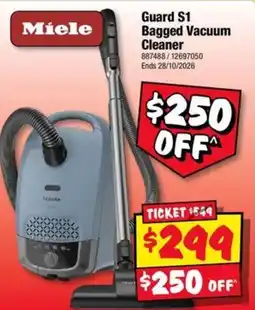JB Hi-Fi Miele Guard S1 Bagged Vacuum Cleaner offer