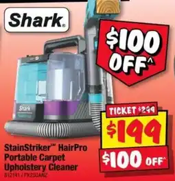 JB Hi-Fi Shark StainStriker HairPro Portable Carpet Upholstery Cleaner offer