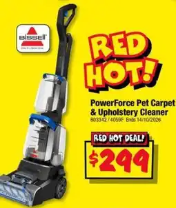 JB Hi-Fi Bissell PowerForce Pet Carpet & Upholstery Cleaner offer