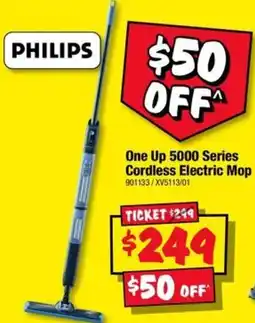 JB Hi-Fi Philips One Up 5000 Series Cordless Electric Mop offer