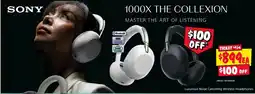 JB Hi-Fi Sony Luxurious Noise Cancelling Wireless Headphones offer