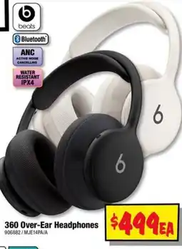 JB Hi-Fi beats 360 Over-Ear Headphones offer