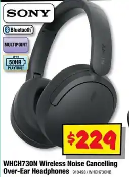 JB Hi-Fi Sony WHCH730N Wireless Noise Cancelling Over-Ear Headphones offer