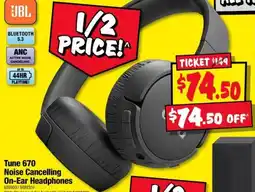 JB Hi-Fi LG Tune 670 Noise Cancelling On-Ear Headphones offer