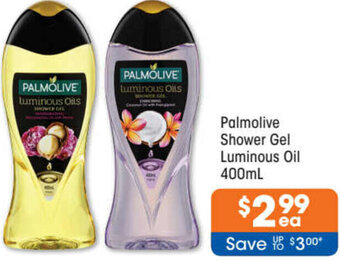 Good Price Pharmacy Palmolive Shower Gel Luminous Oil 400ml offer