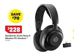 Harvey Norman SteelSeries Arctis Nova 5 Wireless PC Headset offer