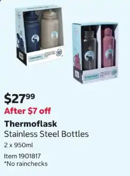 Costco Thermoflask Stainless Steel Bottles offer