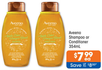 Good Price Pharmacy Aveeno Shampoo Or Conditioner 354ml offer