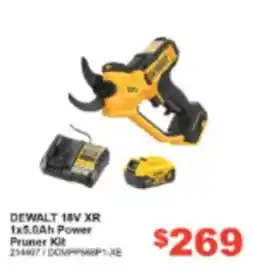 Total Tools DeWalt 18V XR 1x5.0Ah Power Pruner Kit offer