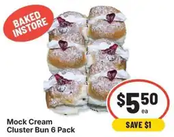IGA Mock Cream Cluster Bun offer