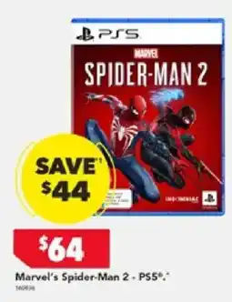 Harvey Norman Marvel's Spider-Man 2 - PS5 offer