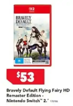 Harvey Norman Bravely Default Flying Fairy HD Remaster Edition - Nintendo Switch offer