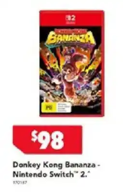 Harvey Norman Donkey Kong Bananza - Nintendo Switch offer