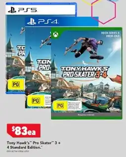 Harvey Norman Tony Hawk's Pro Skater 3 + 4 Standard Edition offer