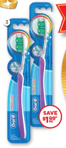 Good Price Pharmacy Oral B Fresh Clean Toothbrush offer
