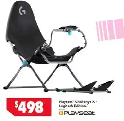 Harvey Norman Playseat Challenge X - Logitech Edition offer