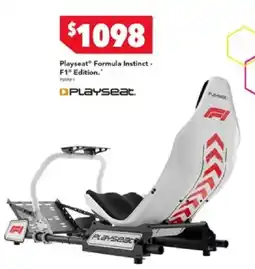 Harvey Norman Playseat Formula Instinct - F1 Edition offer