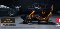 Harvey Norman Playseat McLaren Racing offer