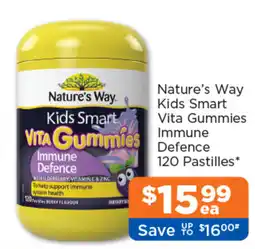 Good Price Pharmacy Nature's Way Kids Smart Vita Gummies Immune Defence offer