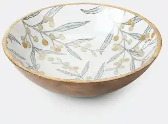 Kmart Wattle Wooden Bowl offer