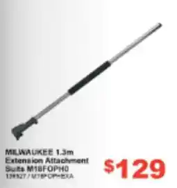 Total Tools Milwaukee 1.3m Extension Attachment offer