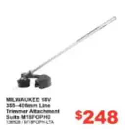 Total Tools Milwaukee 16V Trimmer Attachment offer