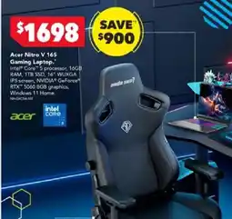 Harvey Norman Acer Nitro V 16S Gaming Laptop offer