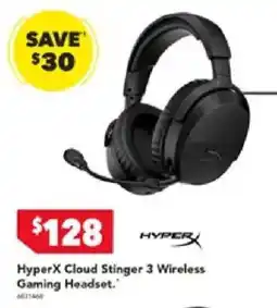 Harvey Norman HyperX Cloud Stinger 3 Wireless Gaming Headset offer