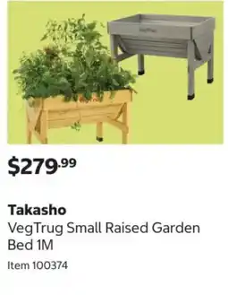 Costco Takasho VegTrug Small Raised Garden Bed 1M offer