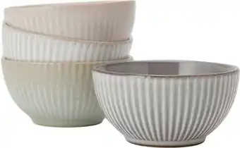 Kmart 4 Pack Embossed Mini Bowls offer
