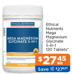 Good Price Pharmacy Ethical Nutrients Mega Magnesium Glycinate 5-in-1 offer