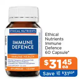 Good Price Pharmacy Ethical Nutrients Immune Defence offer