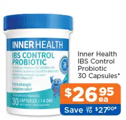 Good Price Pharmacy Inner Health IBS Control Probiotic offer