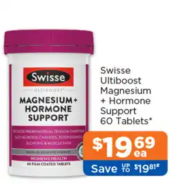 Good Price Pharmacy Swisse Ultiboost Magnesium + Hormone Support offer