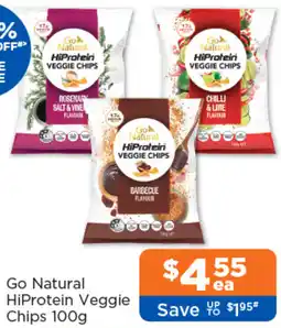 Good Price Pharmacy Go Natural HiProtein Veggie Chips offer