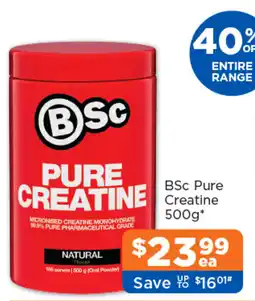 Good Price Pharmacy BSc Pure Creatine offer