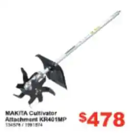 Total Tools Makita Cultivator Attachment KR401MP offer