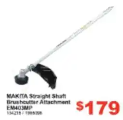 Total Tools Makita Straight Shaft Brushcutter Attachment offer